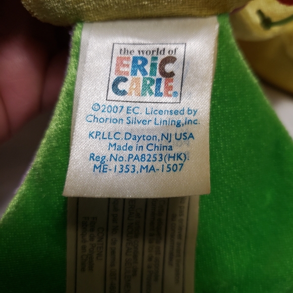 The World of Eric Carle 2007 The Very Hungry Caterpillar musical toy - Picture 7 of 14